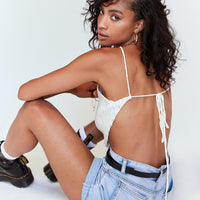 Gun Barrel City High Waisted Shorts Pale Blue