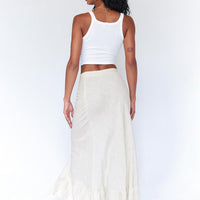 Sally Midi Skirt Beige