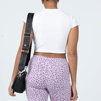 Motel Cycle Short Ditsy Rose Lilac