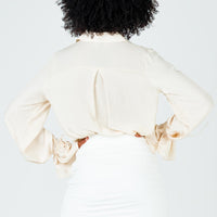Benji Mini Skirt White