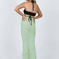Oscar Maxi Skirt Sage
