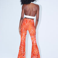 Tayler Flare Pants Orange