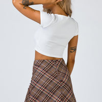 Darwin Mini Skirt Brown multi