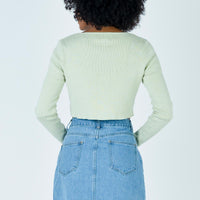 Hallie Denim Mini Skirt