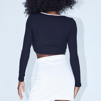 Alice Mini Skirt White