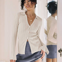 Selby Mini Skirt Grey Petite