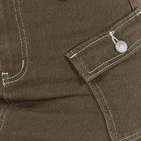 Travers Cargo Skirt Green