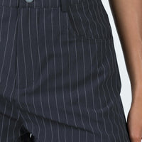 The Gordo Shorts Navy Pinstripe