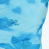 Hillcrest Floral Maxi Skirt Blue