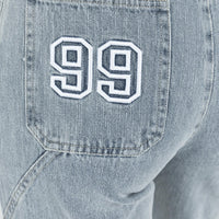 Garza Wide Leg Jeans Denim