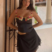 Boda Mini Skirt Black