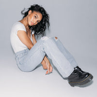 Bertie High Rise Wide Leg Jean