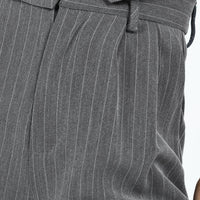 Purley Pinstripe Pants Grey