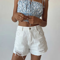 Feels Like Summer Short White