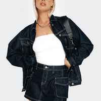 Junie Denim Mini Skirt Indigo