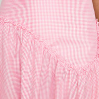 Apresia Maxi Skirt Pink Gingham