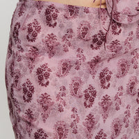 Nikolise Maxi Skirt Purple Curve