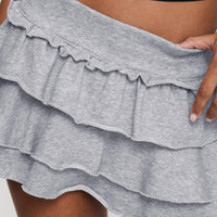 Kipper Low Rise Skort Grey