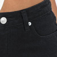 Maggie Denim Shorts Black