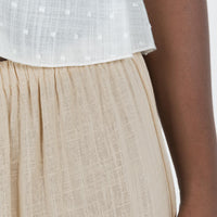 Hold Me Close Maxi Skirt Beige