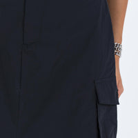 Baird Cargo Maxi Skirt Black