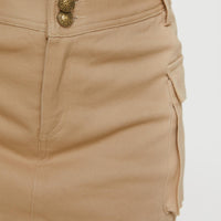 Superia Cargo Skort Taupe