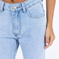 Zelkova Flared Jeans Mid Wash Denim