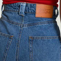 Zephee High Rise Wide Leg Jeans Light Wash