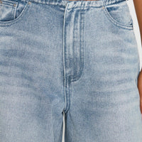 Bowe Low Rise Wide Leg Jeans Blue