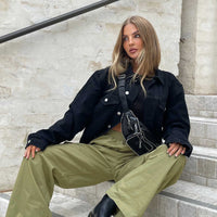 Lista Elastic Pocket Pants Green