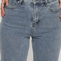 Thearlie High Rise Flared Jeans Light Wash