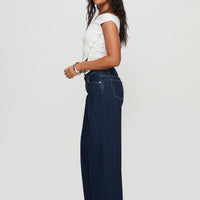 Darla Low Rise Straight Jean Dark Wash Petite
