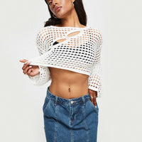 Trevina Denim Mini Skirt Mid Wash