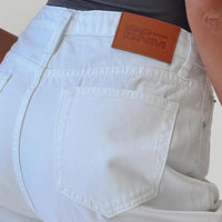Carey Denim Jeans White