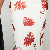 Sun Soaked Midi Skirt Multi