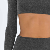 Reina Set Black Glitter