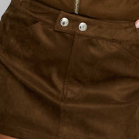 Rhodeo Mini Skirt Brown