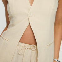 This Summer Linen Blend Shorts Sand