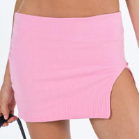 Strand Mini Skirt Pink