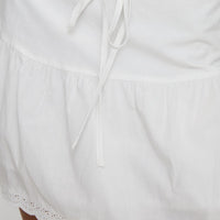 Levana Mini Skirt White