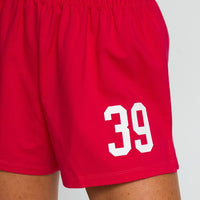 Boston University Soffee Shorts Red