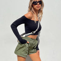 Damian Cargo Shorts Khaki