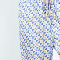 Golda Pant Blues Geo