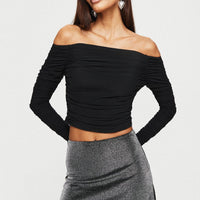 Match My Vibe Mini Skirt Black