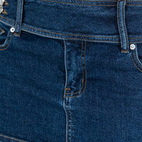 Brinkman Mini Skirt Dark Wash Denim