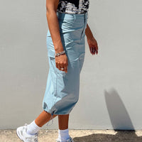 Tinba Midi Skirt Blue