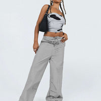 Austin Parachute Pants Grey