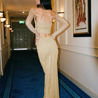 Madang Maxi Skirt Gold