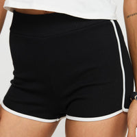 Bailey Contrast Shorts Black