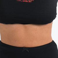 Kael Mid Rise Mini Skirt Black